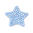 Bonjoc Ballmarker-Stern Star w/ Blue AB Crystals "Moonbeam"
