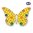 Bonjoc Ballmarker-Yellow Butterfly