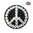 Bonjoc Ballmarker-Peace Sign Black