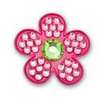 Bonjoc Ballmarker-Blume Pink Flower w/ green center "PENELOPE"