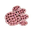 Bonjoc Golfballmarker Lucky Charm mit Kristallen rosa (FUSCHIA)