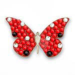 Bonjoc Ballmarker-Red Butterfly