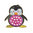 Bonjoc Ballmarker-Penguin (pink)