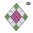 Swarovski Ballmarker-Purple/Pink Purse "Royal Clutch"