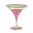 Bonjoc Ballmarker-Martini Glass - pink