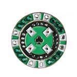 Swarovski Ballmarker-Poker Chip - Green