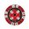 Swarovski Ballmarker-Poker Chip - Red